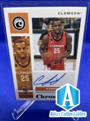 2021-22 Panini Chronicles Draft Picks Aamir Simms Auto